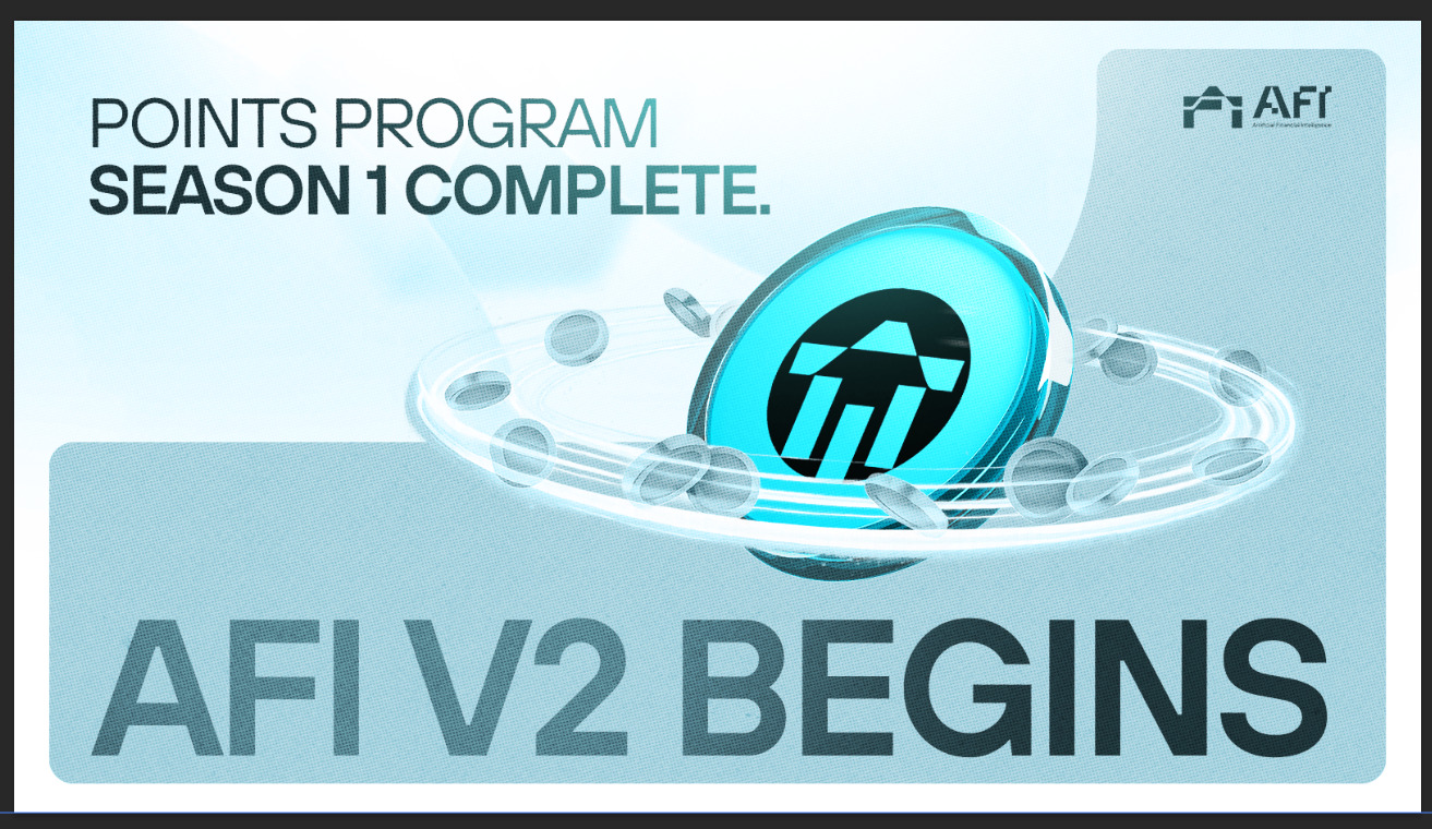 AFI Points Program Season 1 Has Concluded: What It Means, What Transfers to V2, and What Comes Next